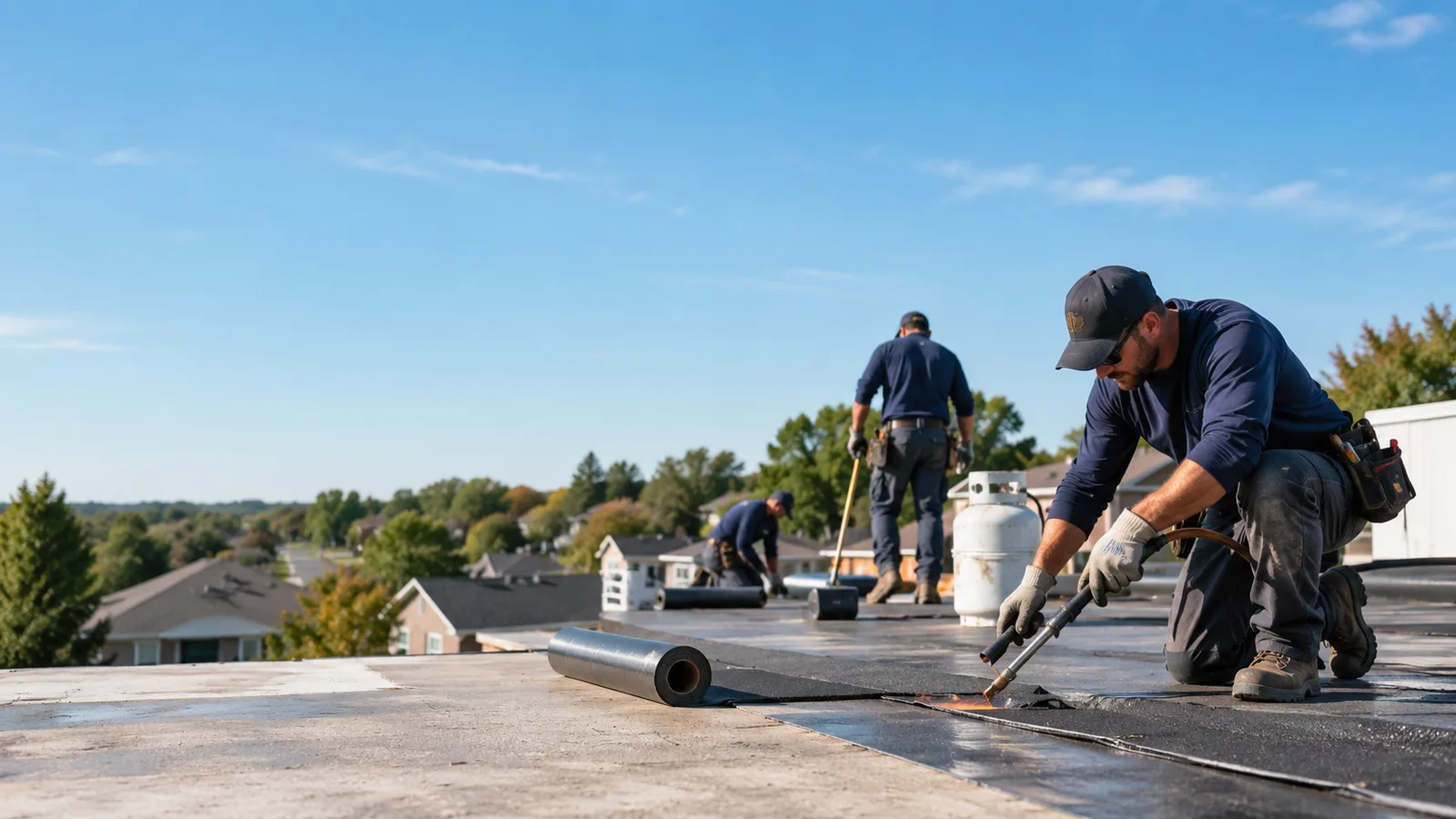 Flat Roof Leak Repair providers in New Munich, MN